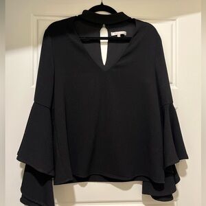 WAYF Elegant Black Women's Top